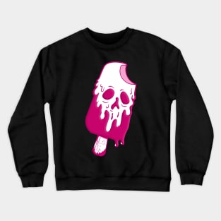 Ice Lolly Skull Popsicle Design Crewneck Sweatshirt